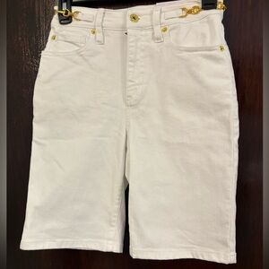 Bundle 3 for $25. NWT INC International Concepts White High-Rise Shorts. Size 2.